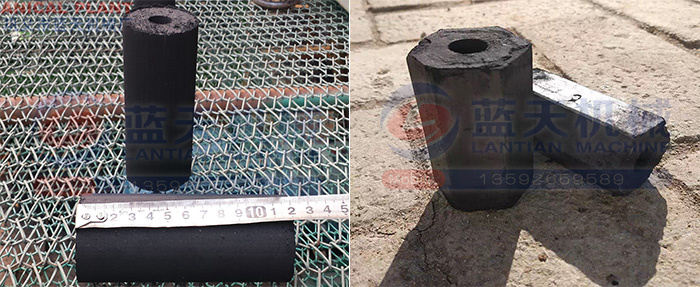 全自動木炭機生產線樣品